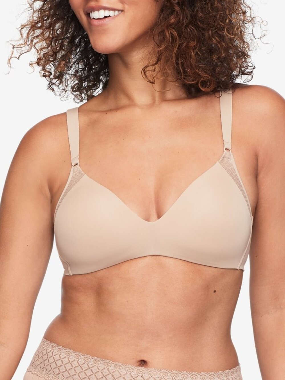 #2291 Warner's Cloud 9 Wireless Bra RN2771A - Butterscotch